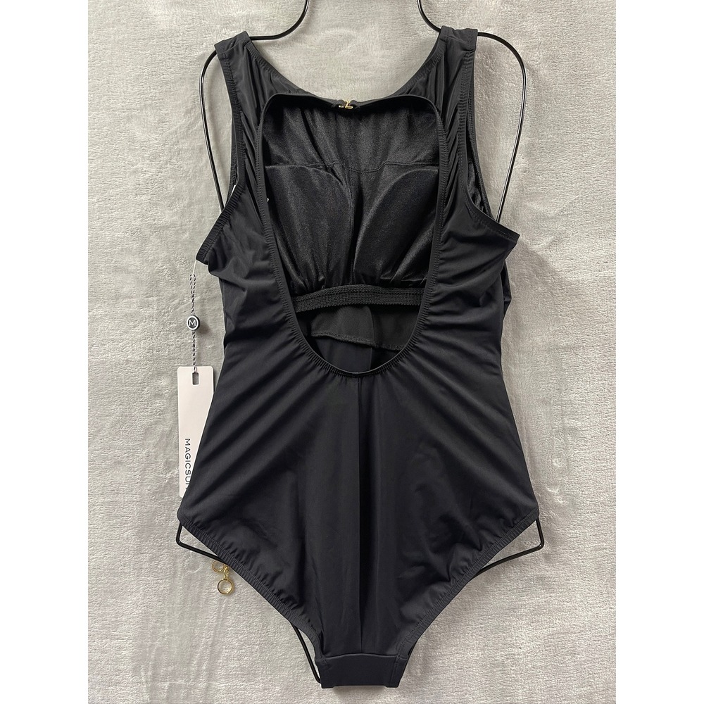 Magicsuit Women's Hyperlink Annette One Piece Swimsuit Chain Drape NWT Sz 8 $182 - Picture 8 of 16